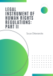 Legal Instrument Of Human Rights Regulations Part I (1)