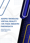 Adopsi Teknologi Virtual Reality (VR) pada Industri Pariwisata