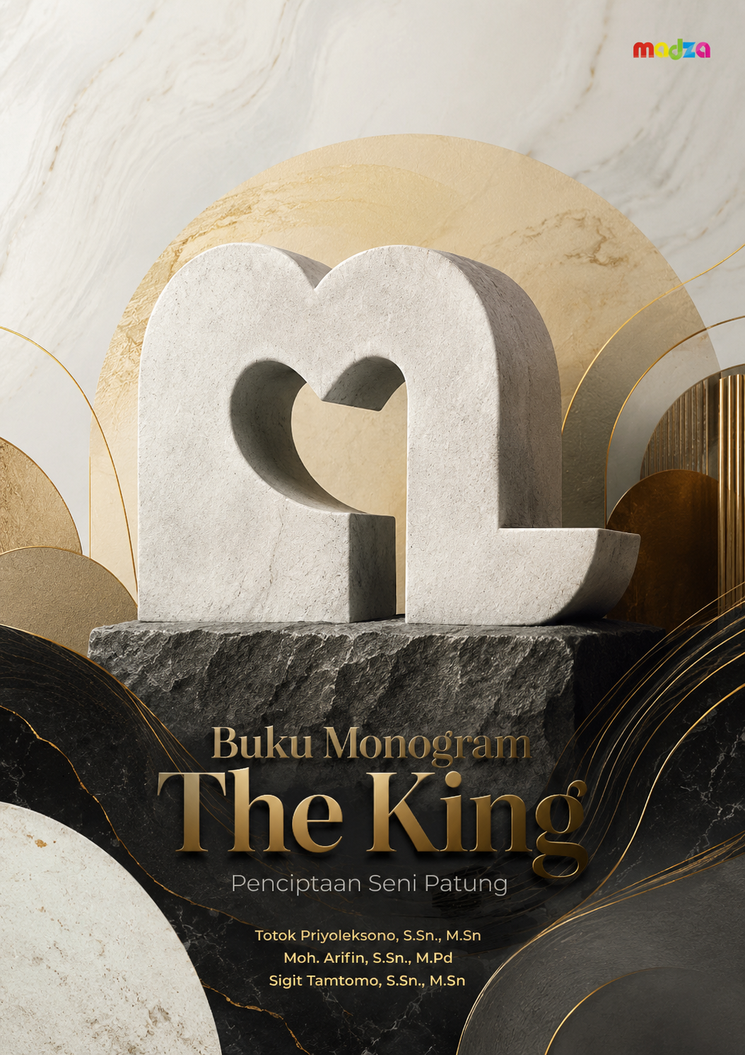 Buku Monogram The King Penciptaan Seni Patung